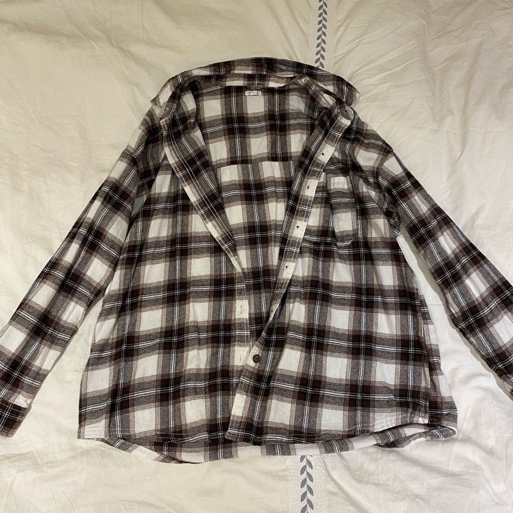 Garage Plaid Top